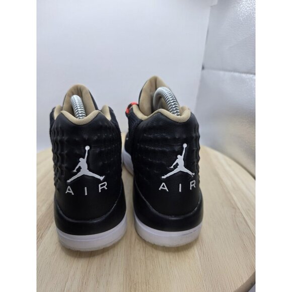 Nike Air Jordan Academy 844520-012 Black Shoes Sneakers Size womens 7 or  5.5Y - Picture 5 of 7
